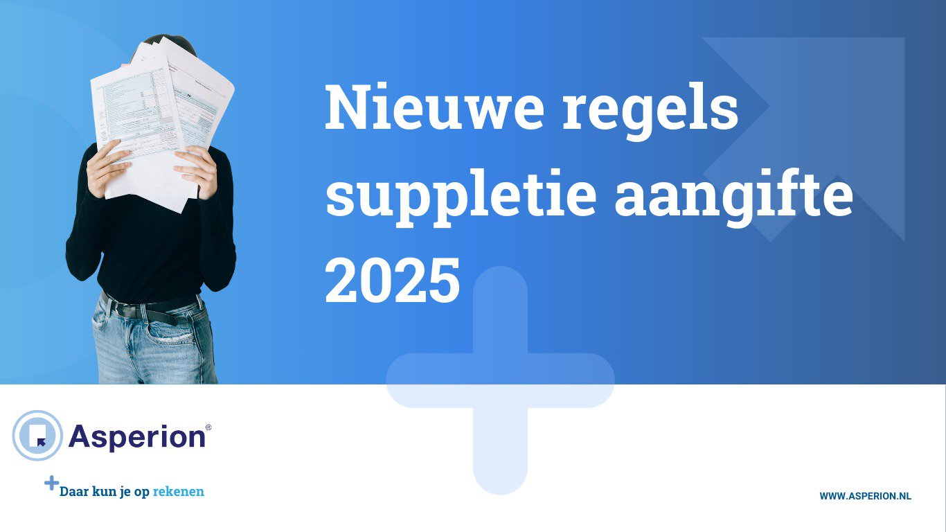 Nieuwe regels btw suppletie aangifte 2025 cover